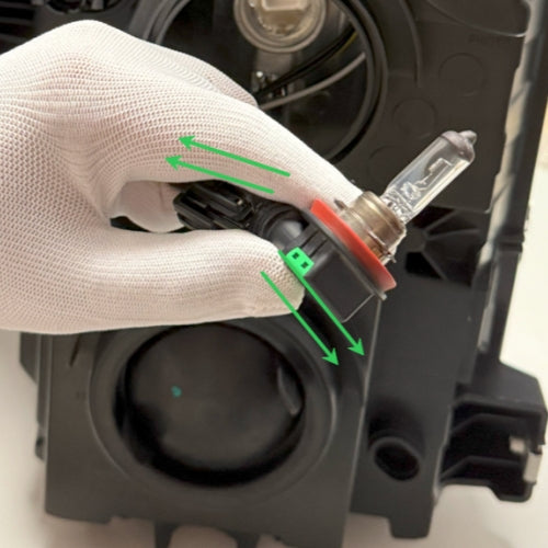 pulling the bulb out