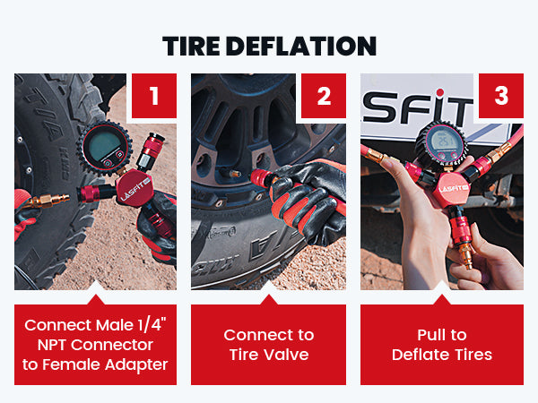 LASFIT H4 4-Tire Inflation/Deflation System