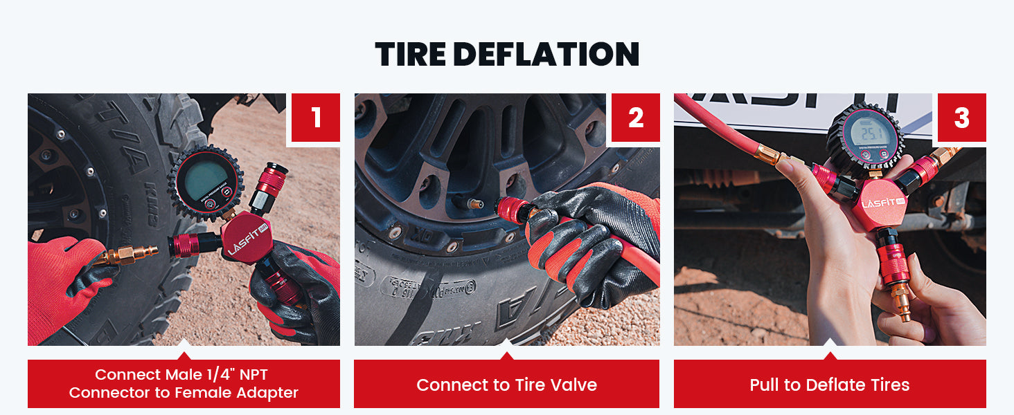 LASFIT H4 4-Tire Inflation/Deflation System