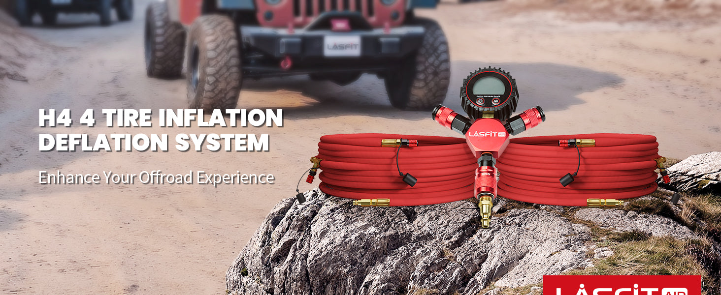 LASFIT H4 4-Tire Inflation/Deflation System