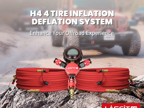 LASFIT H4 4-Tire Inflation/Deflation System