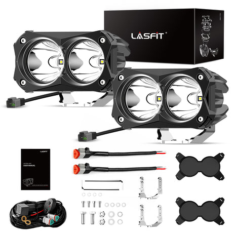 lasfit 4.8" led pod lights package