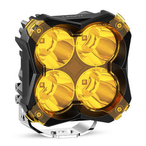 lasfit 5" amber auxiliary led spot lights