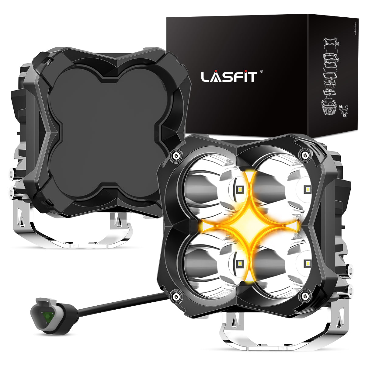 lasfit 5'' led pod lights