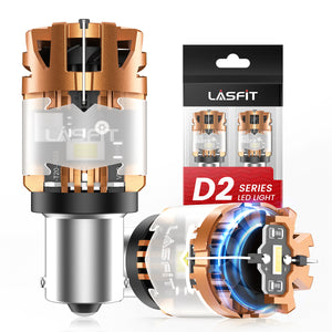 1156 CanBus-Ready Reverse Backup Light LED Bulbs | D2 Series