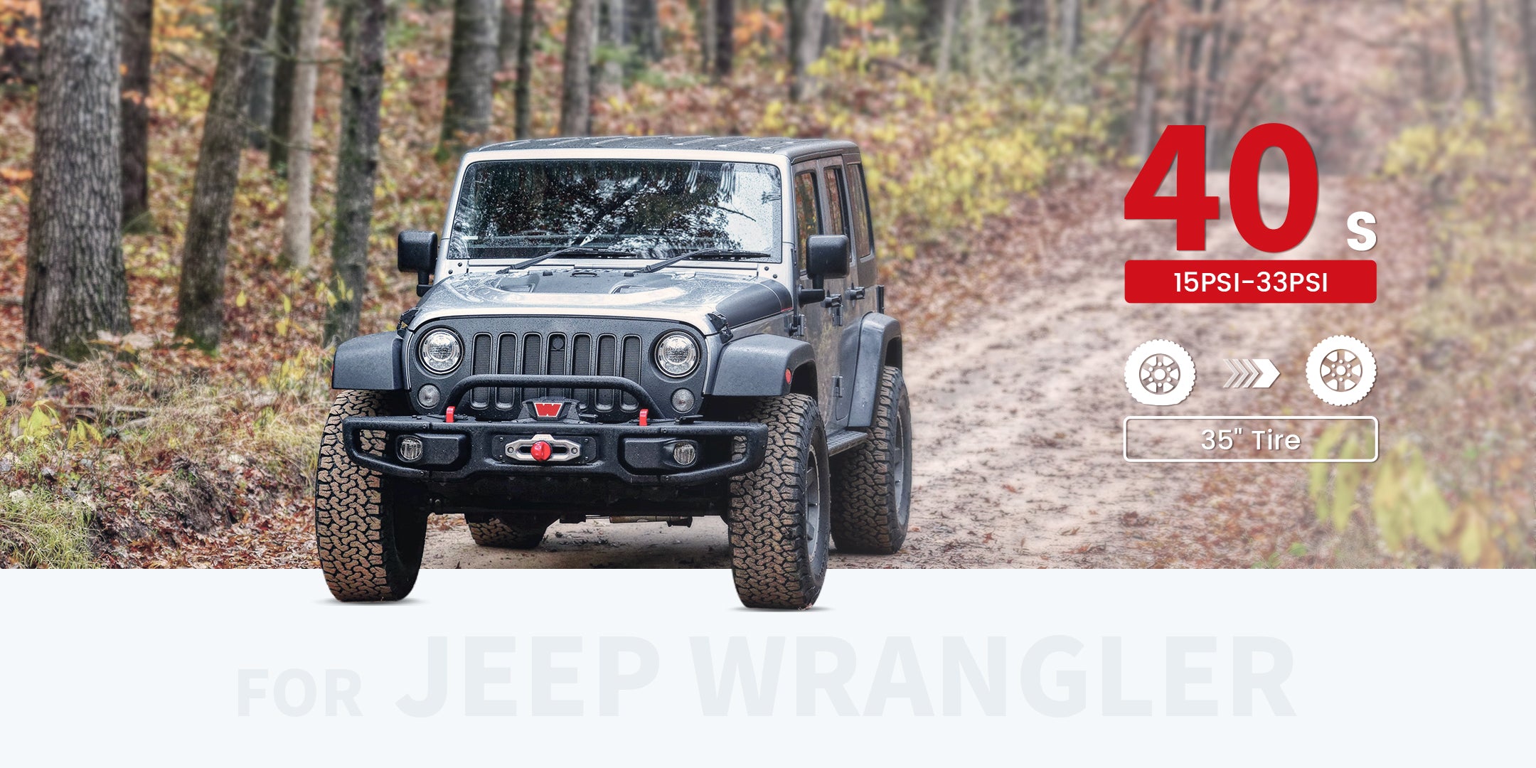 LASFIT X4 Off-Road Air Compressor Speed