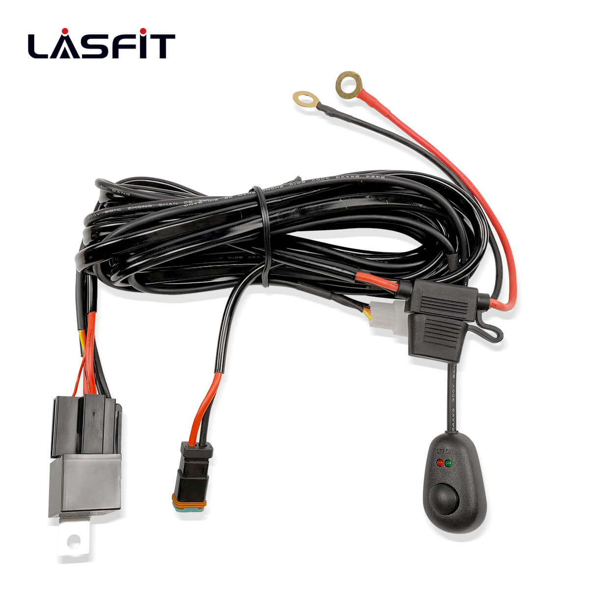 LASFIT Off-Road LED Light Bars 12 22 32 42 52 Inch Spot Flood Combo Single Row - White