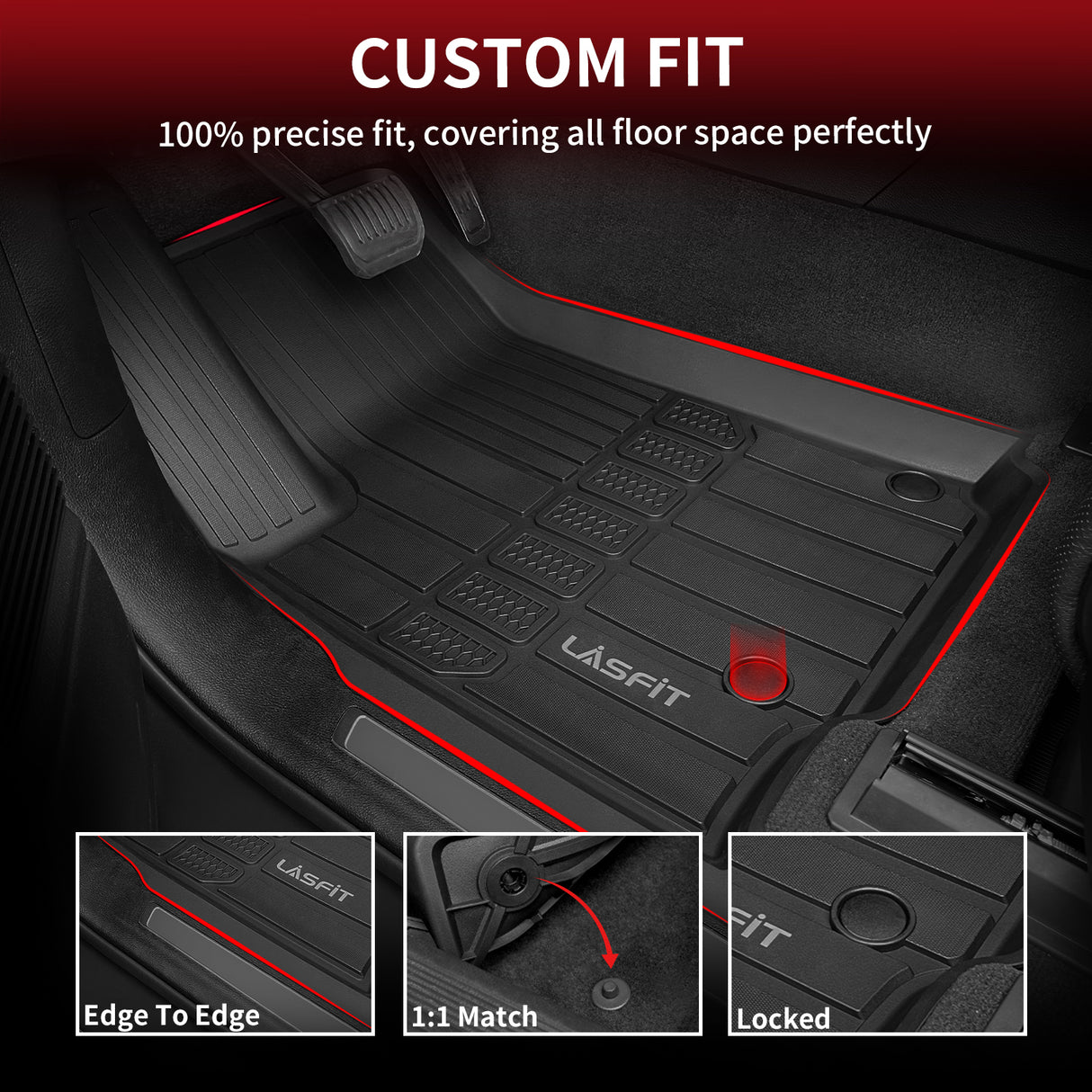 Jeep Grand Cherokee L 2021 2022 2023 2024 2025 2026 Custom Floor Mats