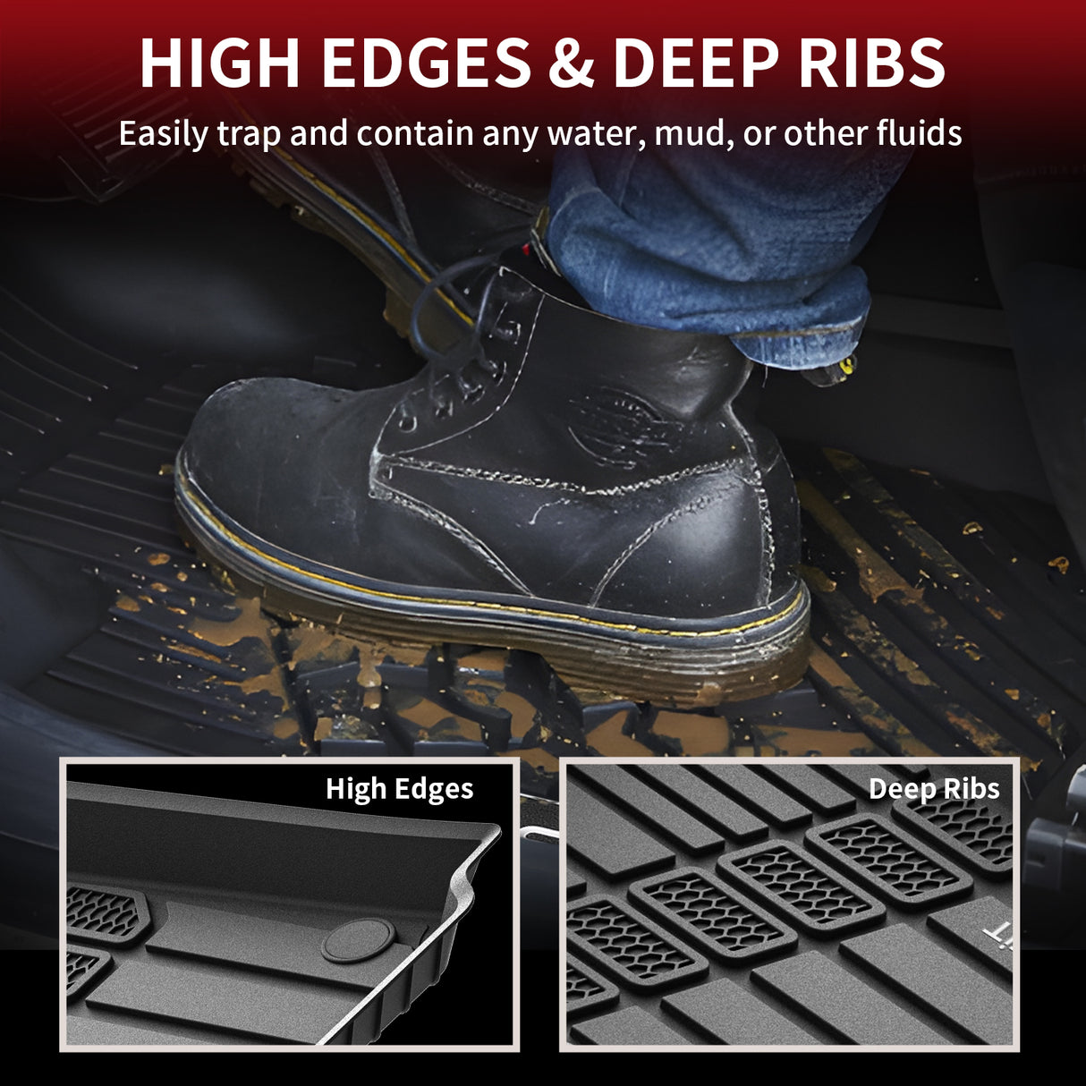 Jeep Grand Cherokee L 2021 2022 2023 2024 2025 2026 Custom Floor Mats