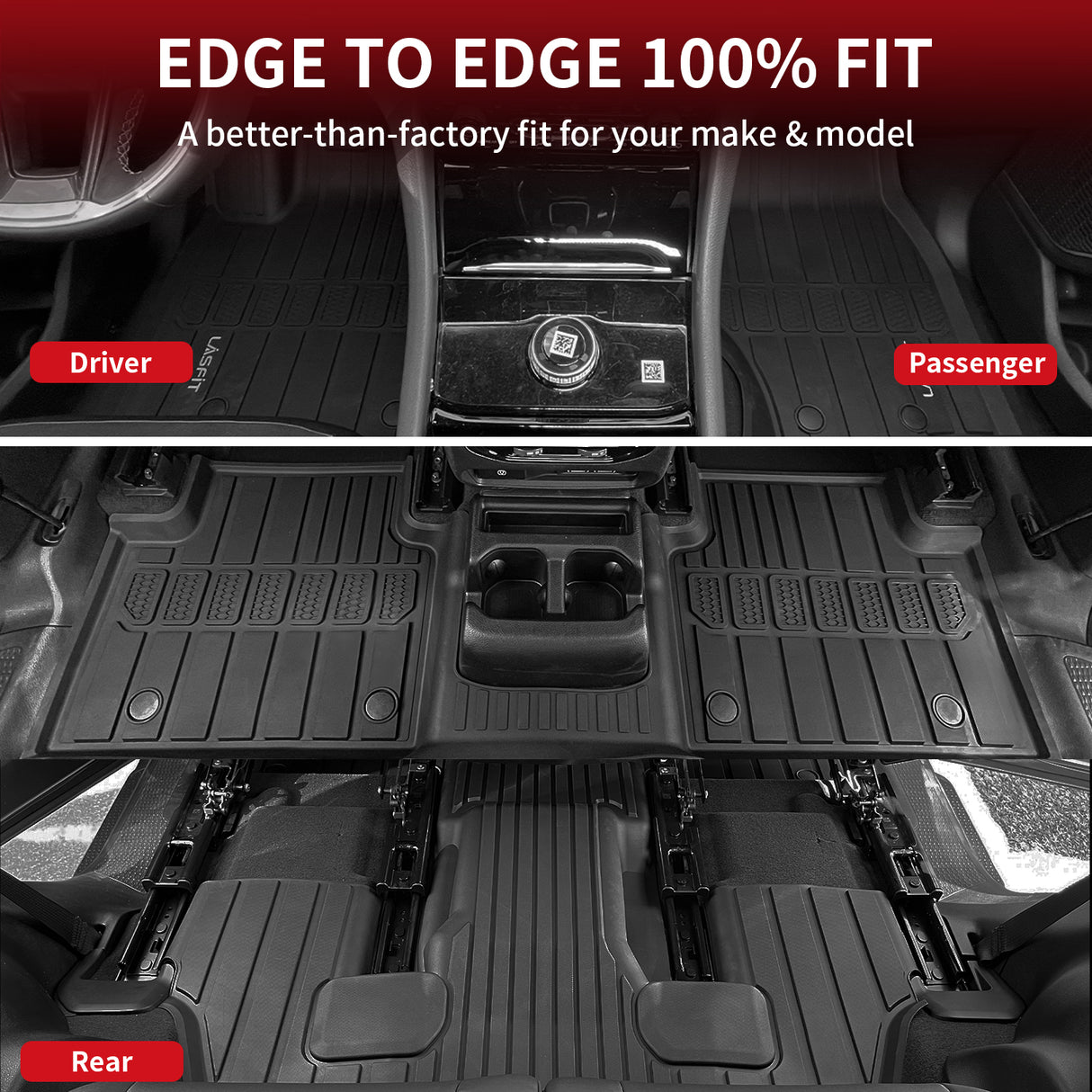 Jeep Grand Cherokee L 2021 2022 2023 2024 2025 2026 Custom Floor Mats