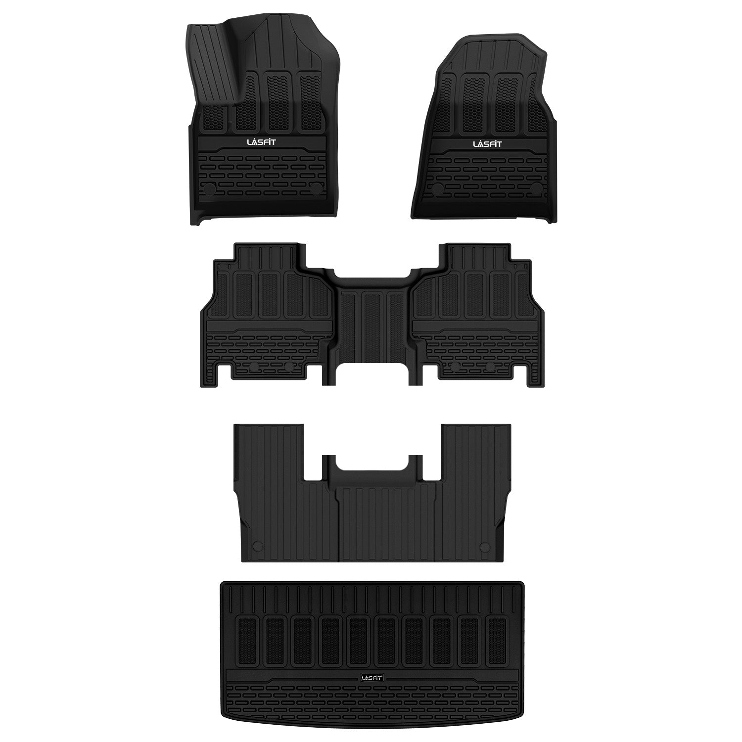 Jeep Grand Wagoneer 2022-2025 Floor Mats & Cargo Mats - All Weather