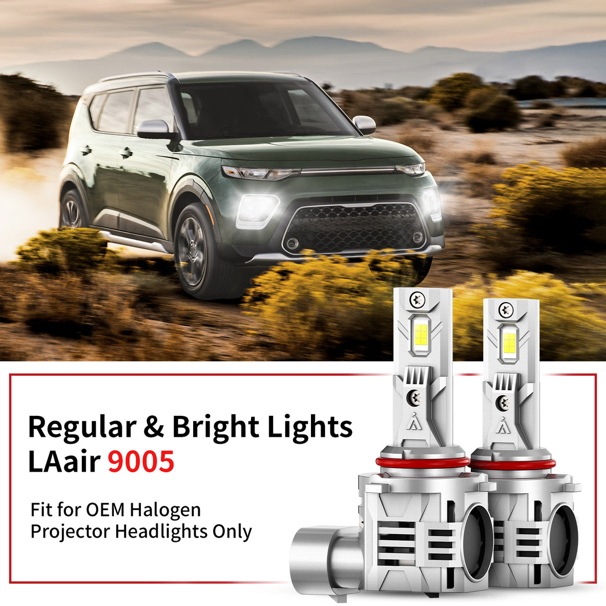low-n-high beam LAair 9005 for projector headlight