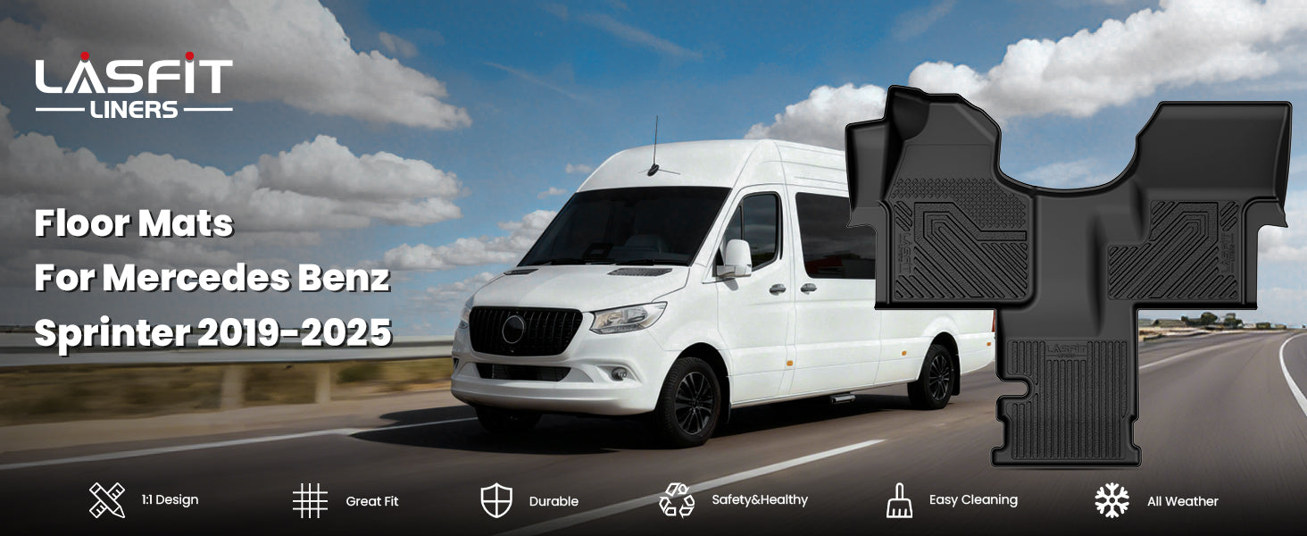 2019-2025 Mercedes Benz Sprinter floor mats