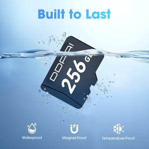 Z90 Max by DDPAI Microsd Card 256 GB Built to Last