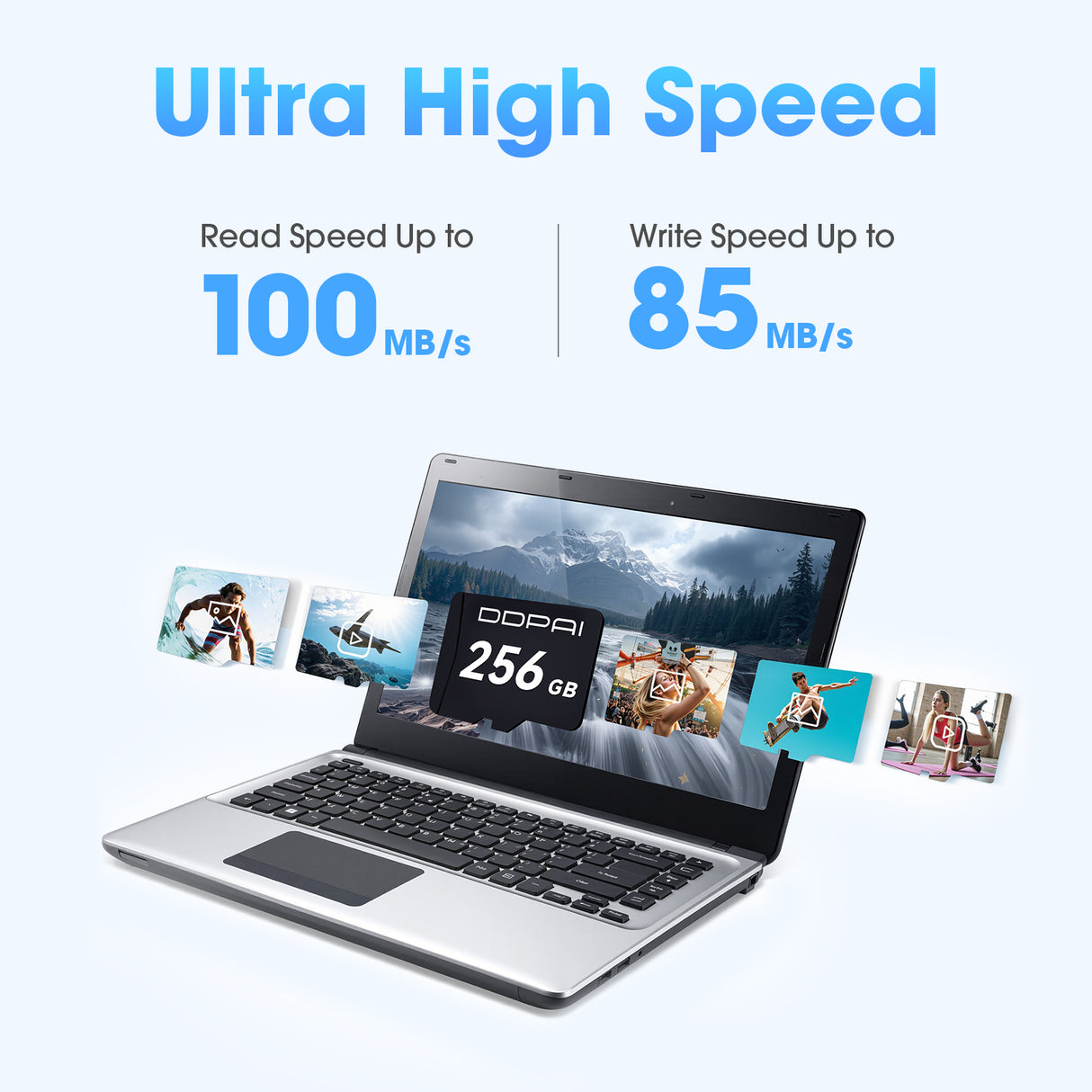 Z90 Max by DDPAI Microsd Card 256 GB Ultra High Speed