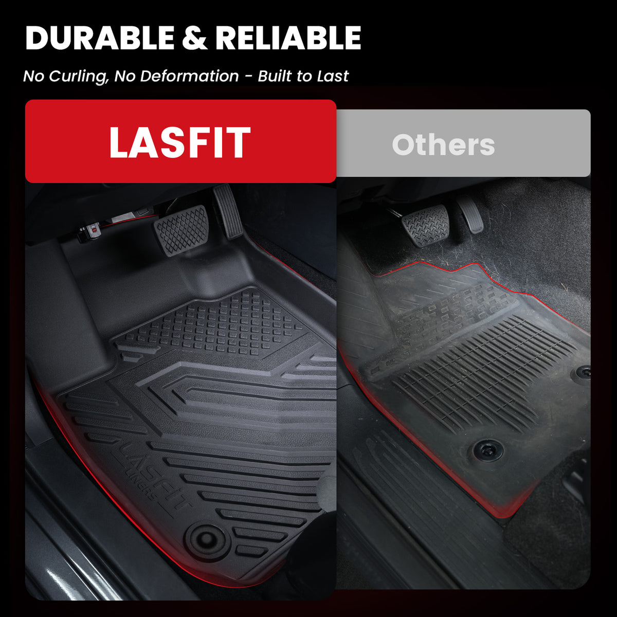 Fit for 2021-2026 Nissan Rogue Floor Mats & Seatback Mat & Cargo Mat Durable