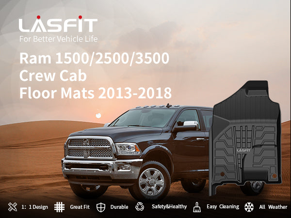 2013-2018 Ram 2500 3500 floor mats