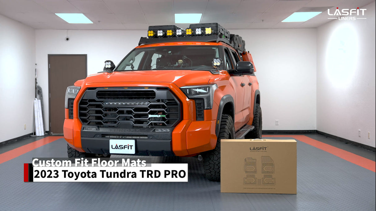 Fit for 2022-2025 Toyota Tundra Custom Floor Mats, Crewmax Cab ONLY