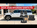 Fit for 2024-2027 Hyundai Santa Fe Floor Mats or Seatback & Cargo Mat