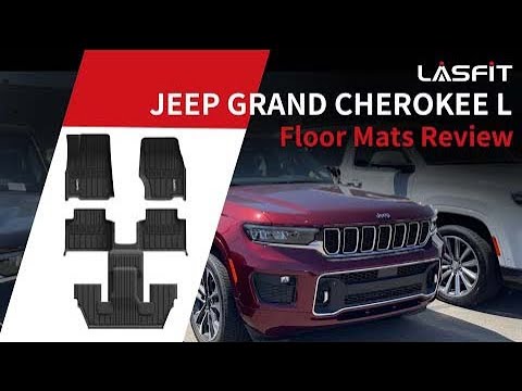 Jeep Grand Cherokee L 2021-2024 Custom Floor Mats All-weather TPE Material 1st & 2nd & 3rd & Cargo, Only Fits 6-Passenger Without Center Console