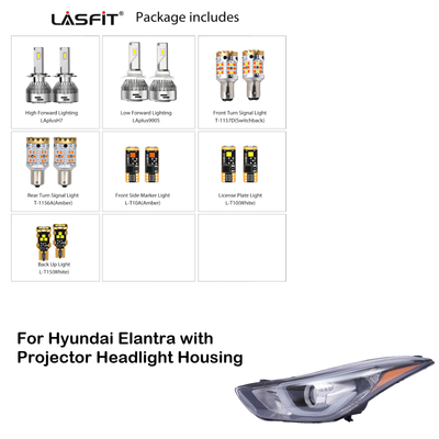2014-2016 Hyundai Elantra combo with projector