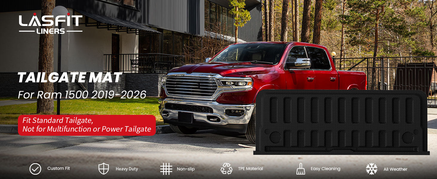 2019-2025 Ram 1500 tailgate mats