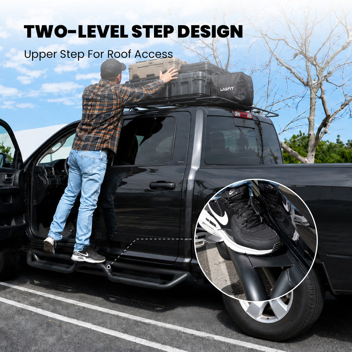 Fit for 2019-2024 Ram 1500 Classic Running Boards Side Steps, Fit Crew Cab ONLY