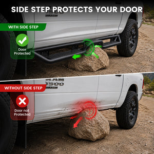 Fit for 2019-2024 Ram 1500 Classic Running Boards Side Steps, Fit Crew Cab ONLY