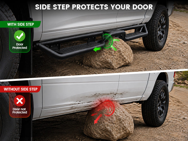 Lasfit running boards for 2019-2024 Ram 1500 Classic