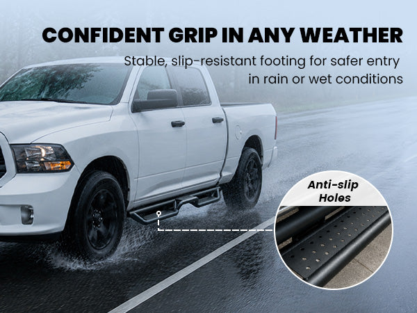 Lasfit running boards for 2019-2024 Ram 1500 Classic