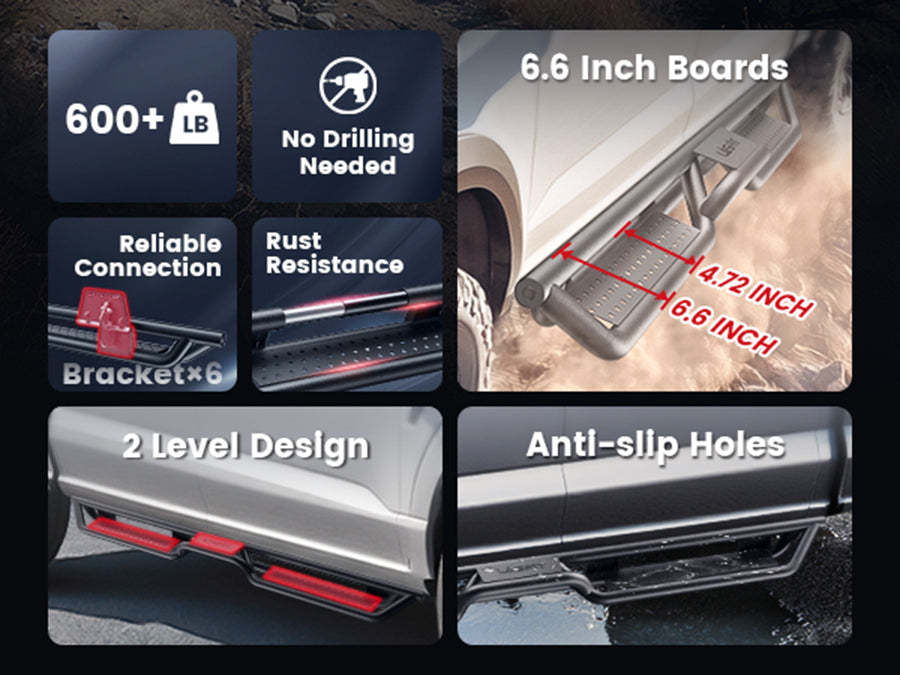 Running Boards for 2019-2026 Ram 1500