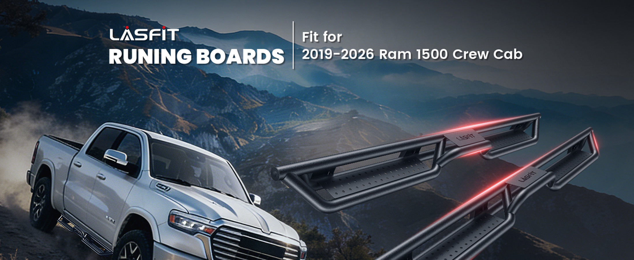 Running Boards for 2019-2026 Ram 1500