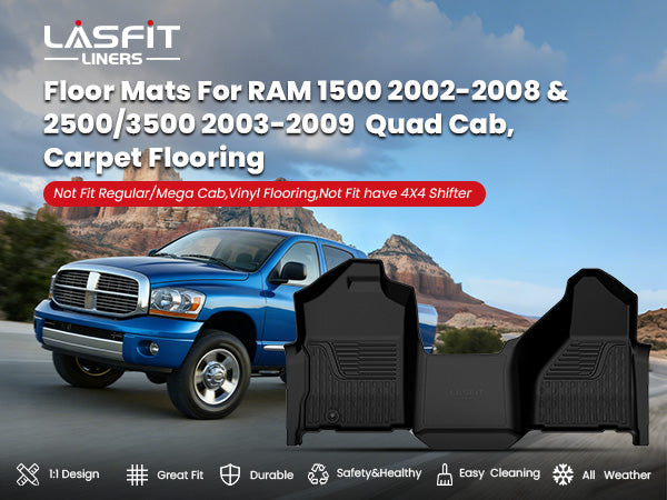 2003-2009 RAM 2500 3500 floor mats