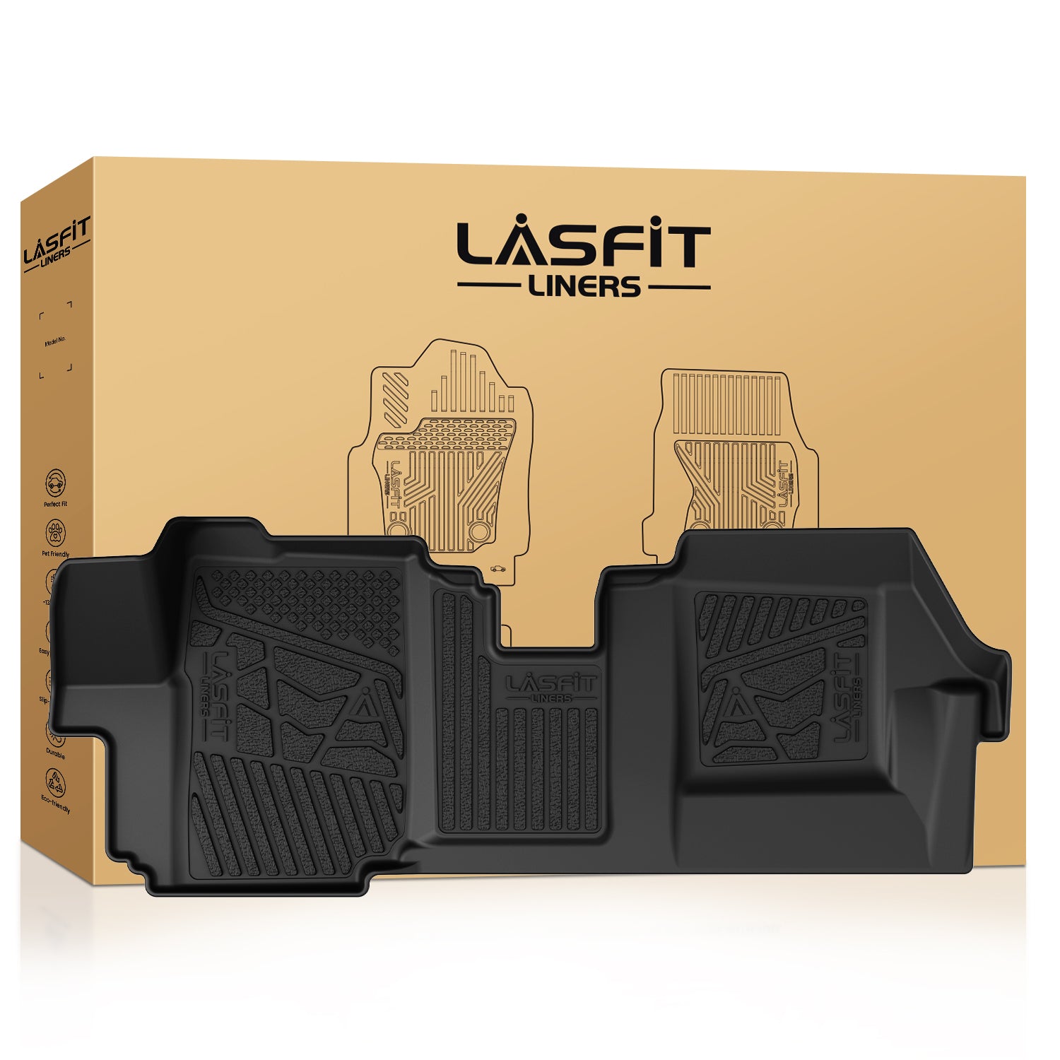 ラヴィール　サブマット Fit for 2018–2026 Ram Promaster Floor Mats, Including Promaster EV