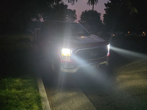 Fit for 2018-2023 Ford F-150 Custom H11 9005 LED Bulbs w/ Dust Cover | Pro-DC Series