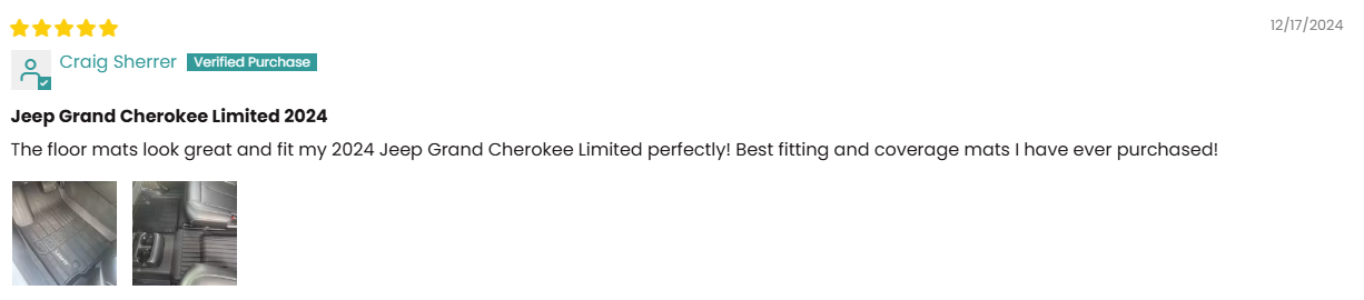 Customer Reviews: Lasfit Jeep Floor Liners in Action