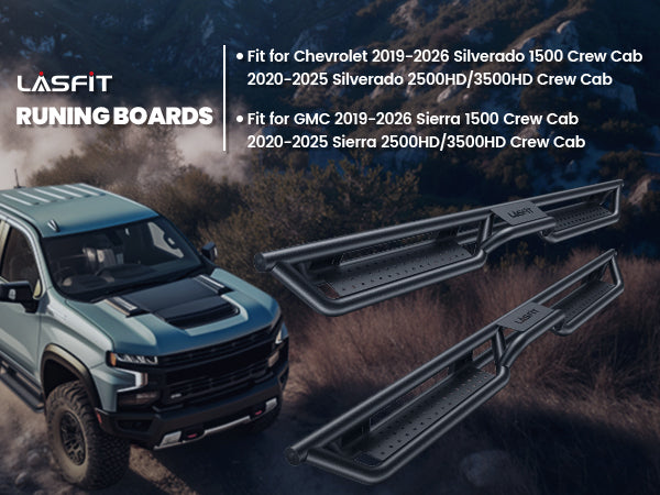 Running Boards for 2019-2026 Chevrolet Silverado 1500