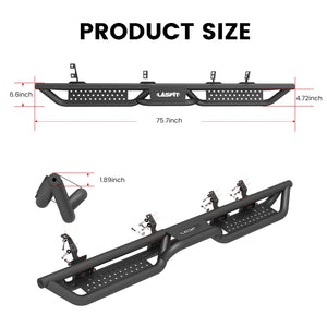 Fit for 2024-2026 Toyota Tacoma Running Boards Side Steps, Fit Double Cab ONLY