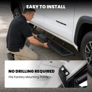 Fit for 2024-2026 Toyota Tacoma Running Boards Side Steps, Fit Double Cab ONLY