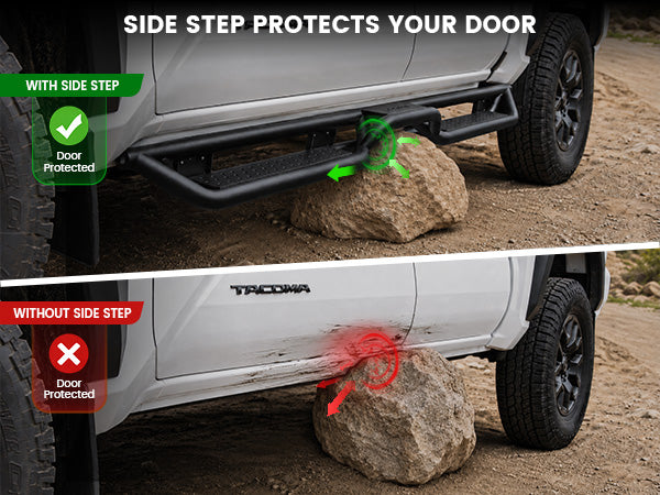 Lasfit running boards for 2024-2026 Toyota Tacoma