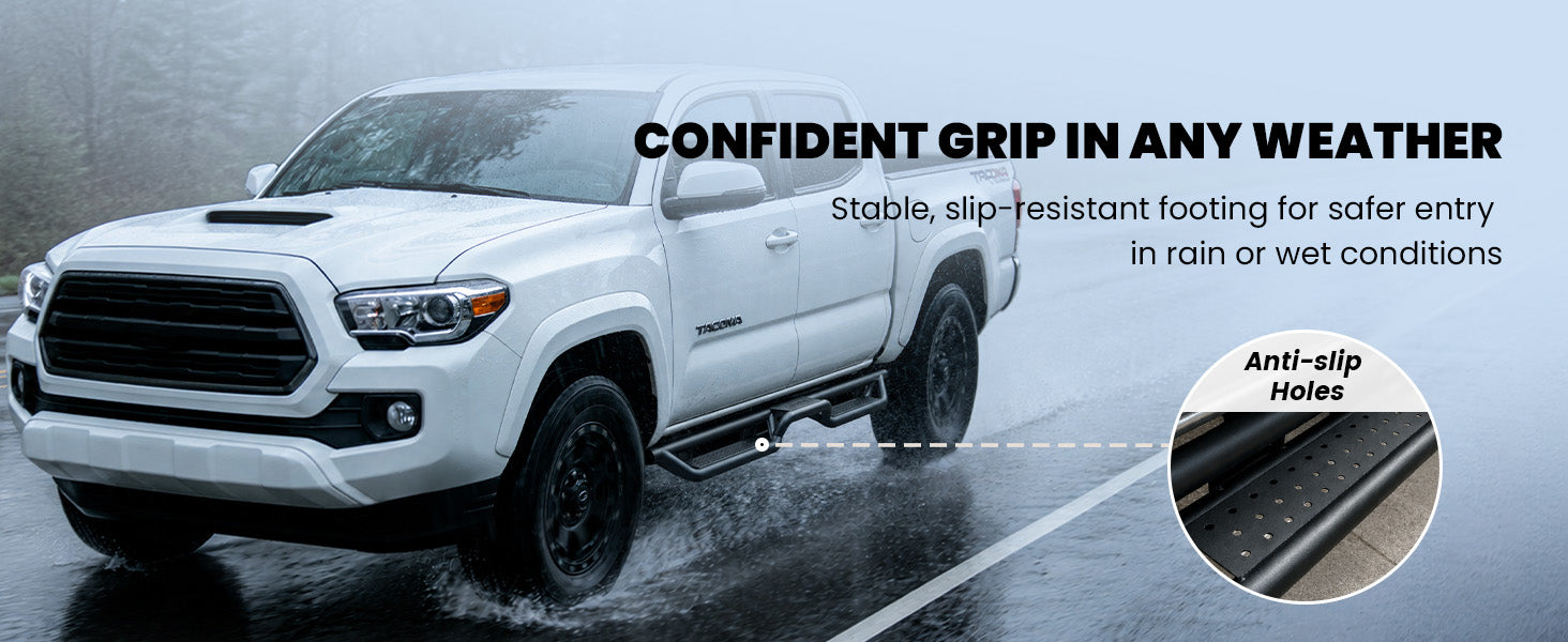 lasfit side steps for toyota tacoma 