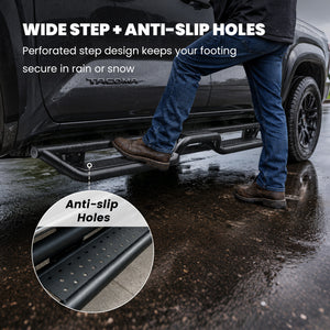 Fit for 2024-2026 Toyota Tacoma Running Boards Side Steps, Fit Double Cab ONLY