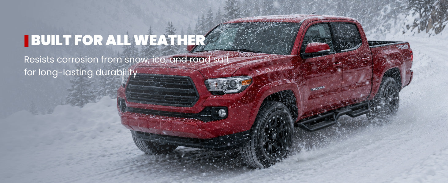Lasfit running boards for 2024-2026 Toyota Tacoma