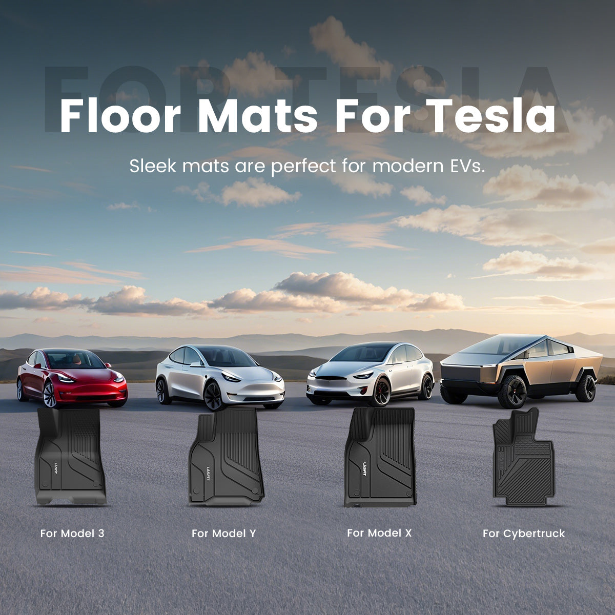 Tesla Floor Liners