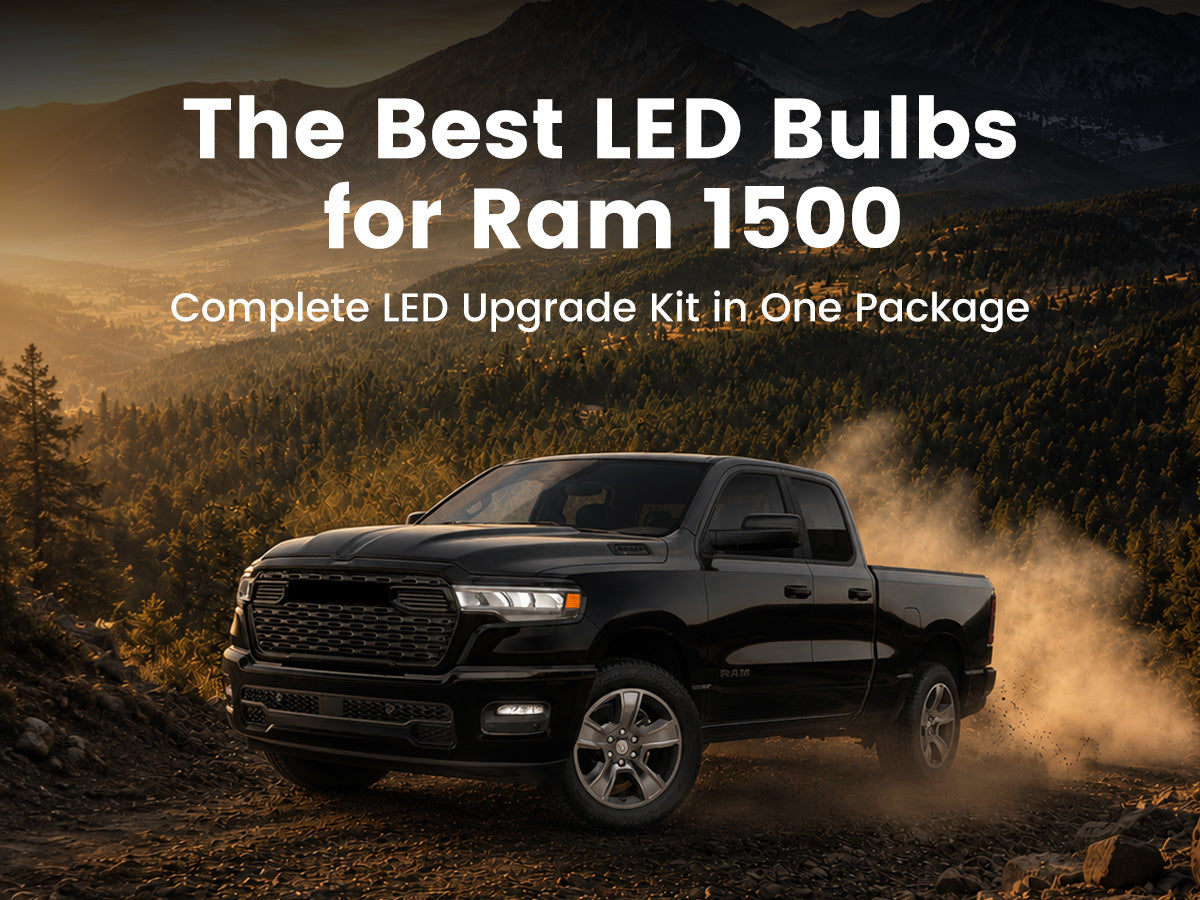 The Best LED Bulbs for 2025-2026 Ram 1500