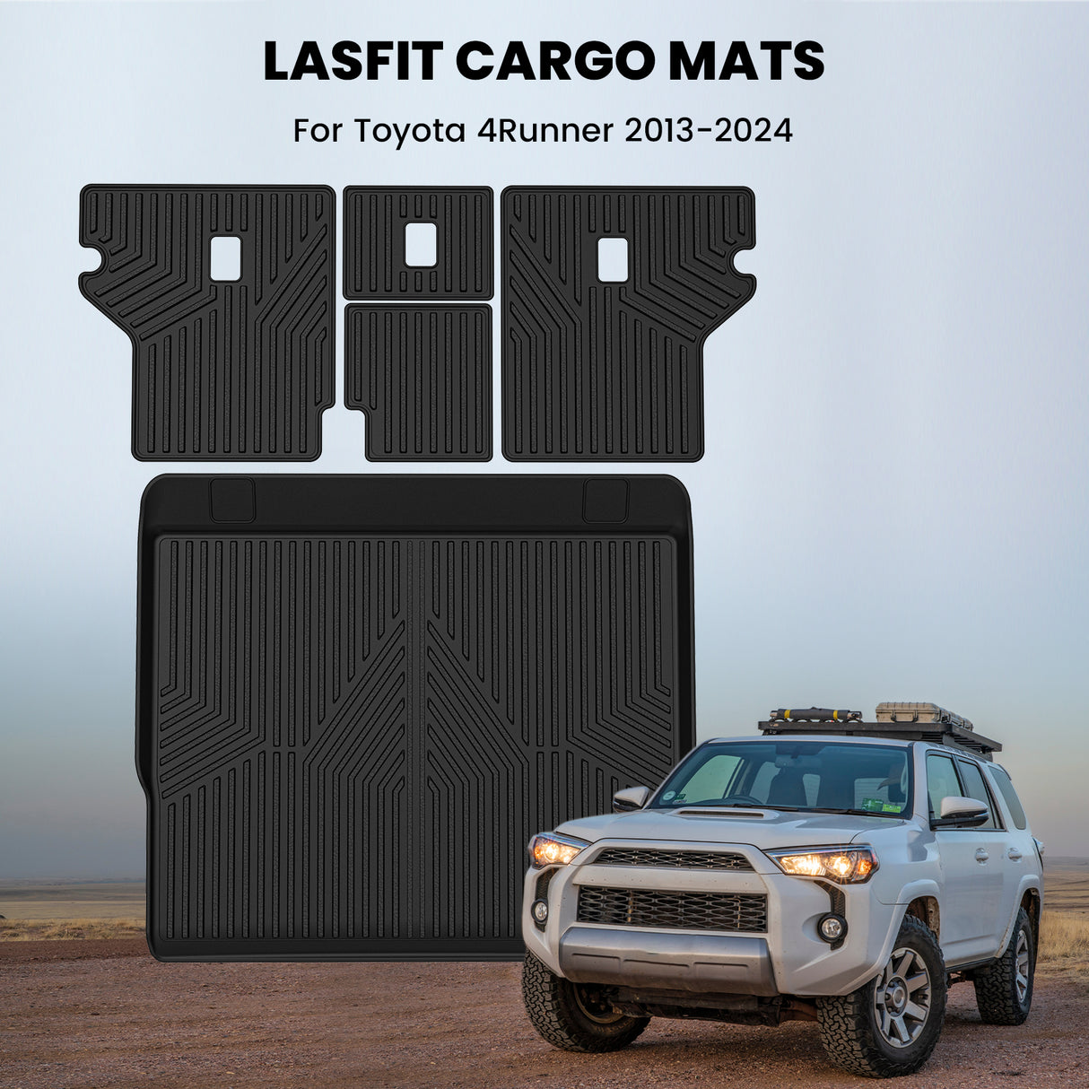 Fit for 2013-2024 Toyota 4Runner All Weather Floor Mats