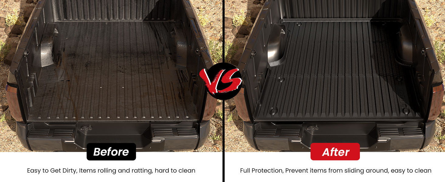 2024-2026 Toyota Tacoma better coverage bed mat