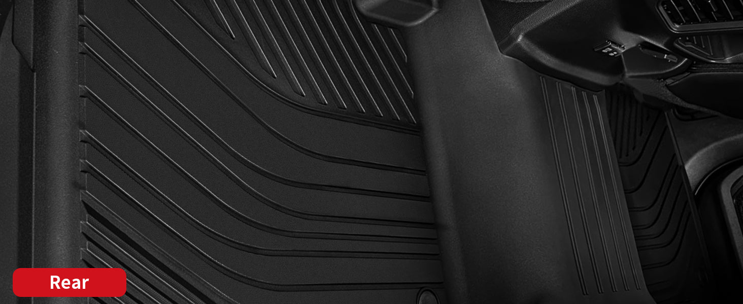 Toyota Tundra floor mats 2nd row