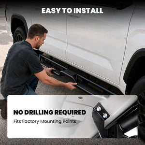 Fit for 2022-2026 Toyota Tundra Running Boards Side Steps, Fit CrewMax Cab ONLY
