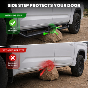 Fit for 2022-2026 Toyota Tundra Running Boards Side Steps, Fit CrewMax Cab ONLY